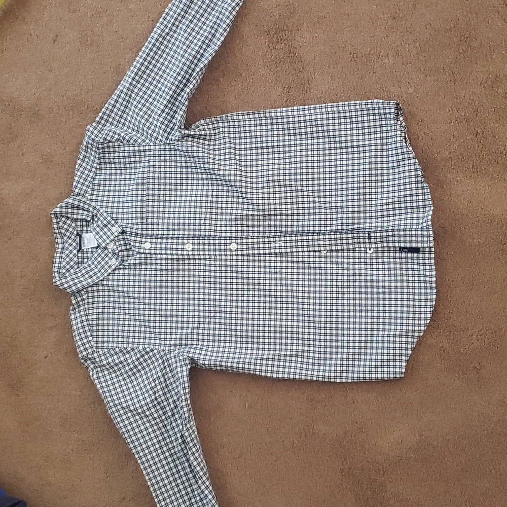 Boys Gymboree L(10) Long sleeve shirt Button Down Shirt plaid